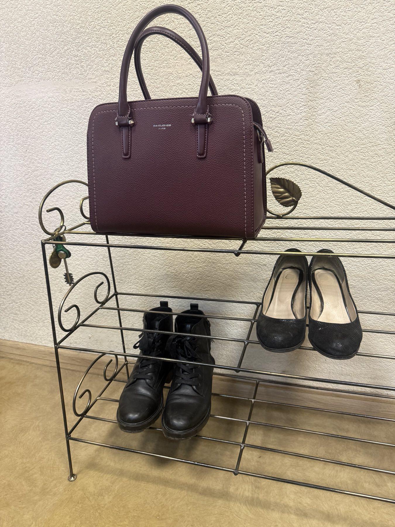 Подставка для обуви Athens кованая 3 яруса 62х60х28 см (4153407) - фото 10