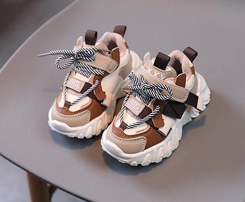 Кроссовки детские Tezaz р. 27 Бежевый (3020)