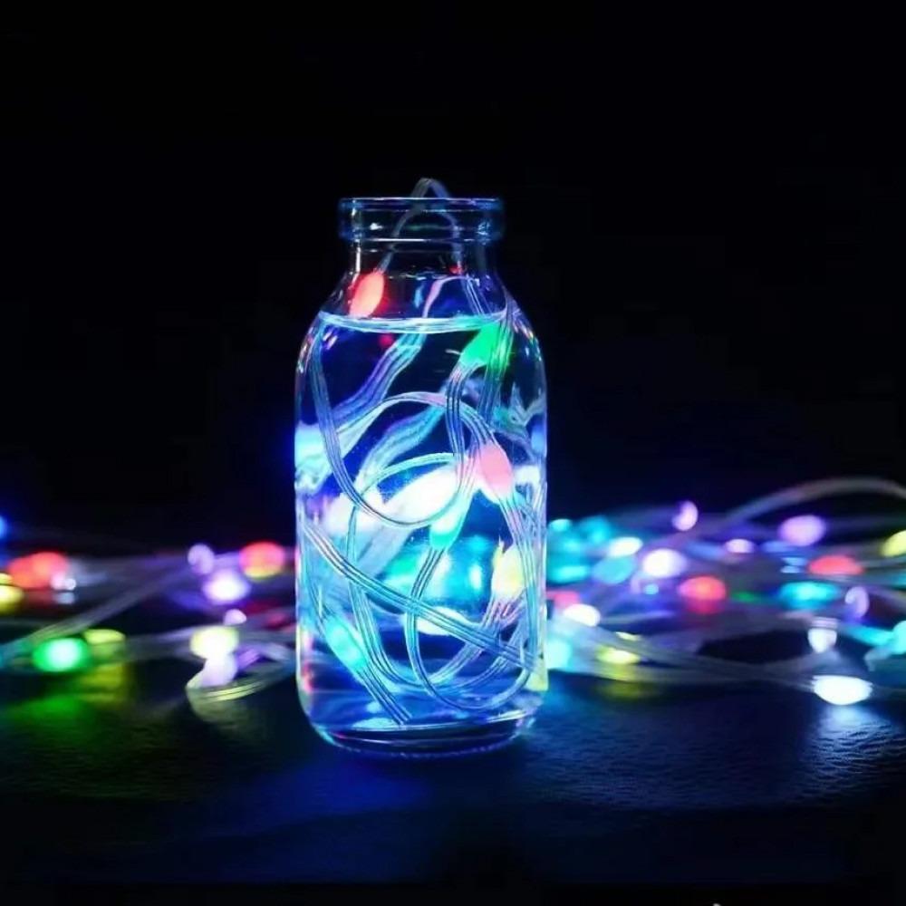 Гирлянда светодиодная нить Роса Люкс с пультом от USB и сети 220V 100 LED 8 режимов IP65 10 м Мультиколор - фото 8 Гирлянда светодиодная нить Роса Люкс с пультом от USB и сети 220V 100 LED 8 режимов IP65 10 м Мультиколор - фото 8