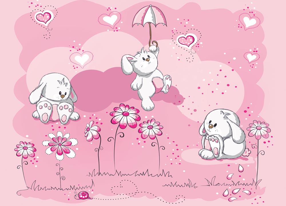 Фотообои WS Wallpaper Плюшевые мишки 360x260 см (144)