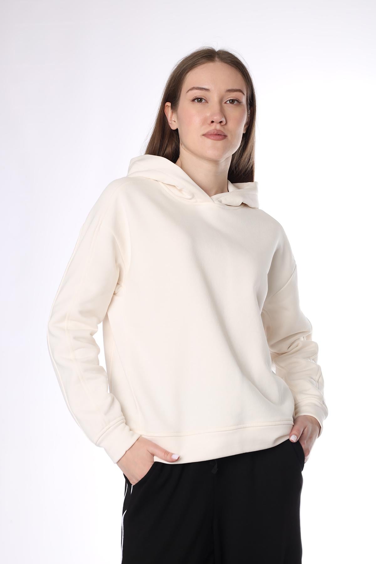 Худи женский р. 44 Молочный (ЦБ-00290276)