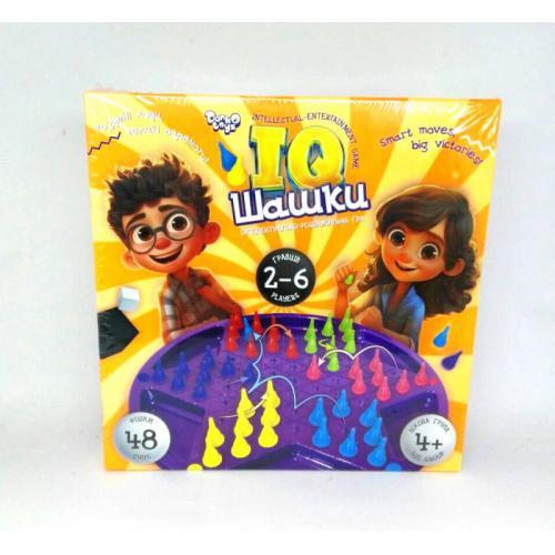 Настольная игра Danko Toys IQCh-01 IQ Шашки