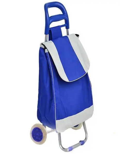 Сумка-кравчучка з коліщатками Stenson E00317 95х36х28 см Blue (595352)