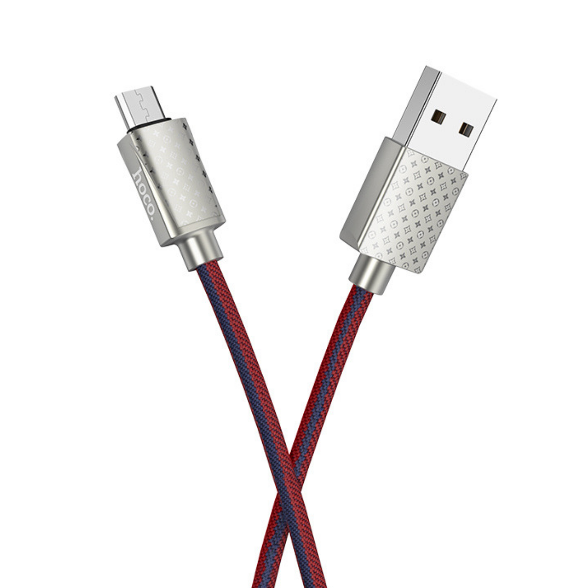 Кабель Hoco U61 Treasure for Micro LV Red