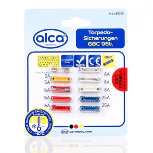 Запобіжник ALCA 680000 2-25А круглий 10 шт. (ART680000)