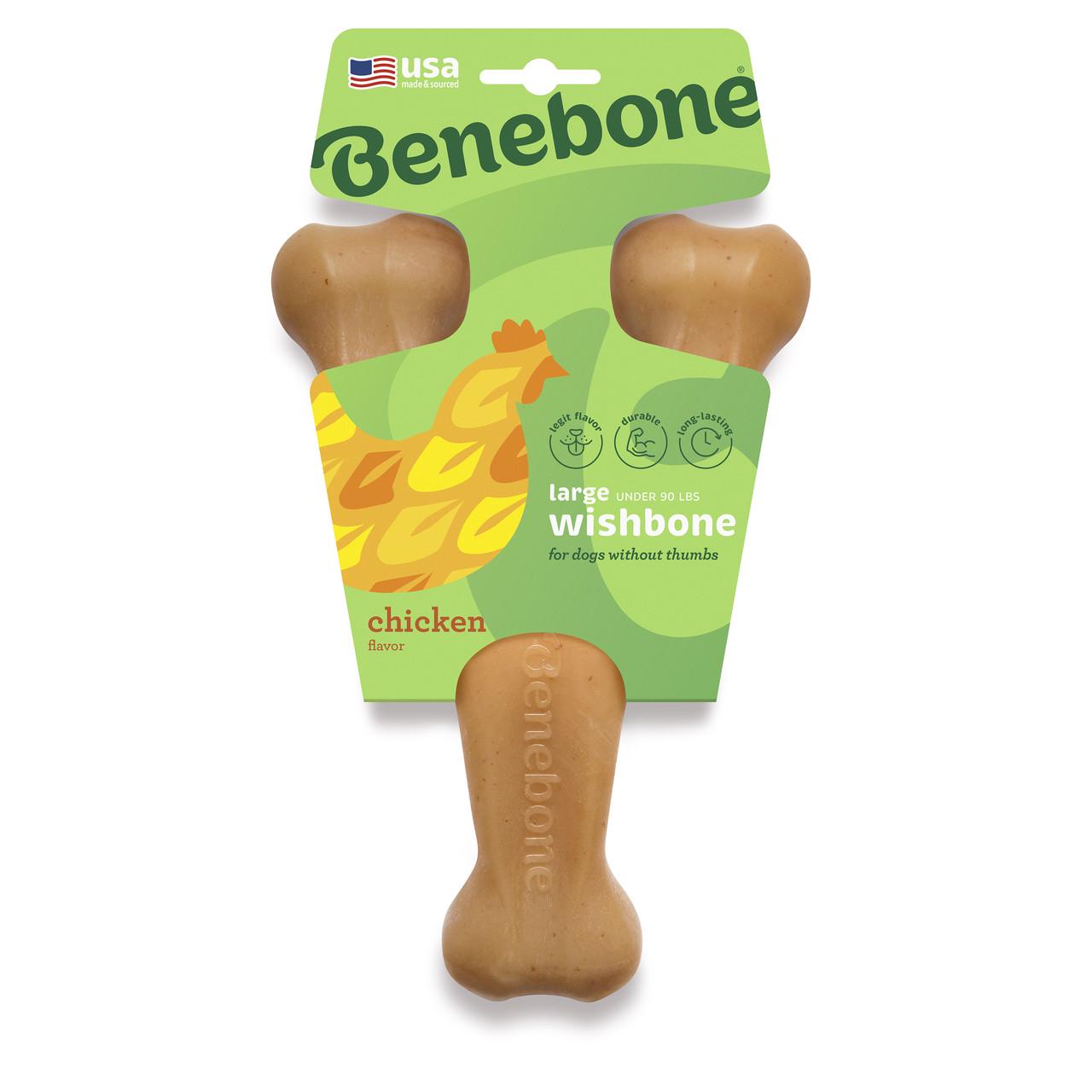 Іграшка для собак Benebone Wishbone Chicken Важіль зі смаком курки L до 40 кг (872400) - фото 3