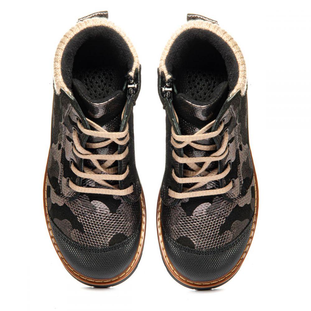 Ботинки для девочек The Leo 1347 р. 34 22 см Черный - фото 3 Ботинки для девочек The Leo 1347 р. 34 22 см Черный - фото 3