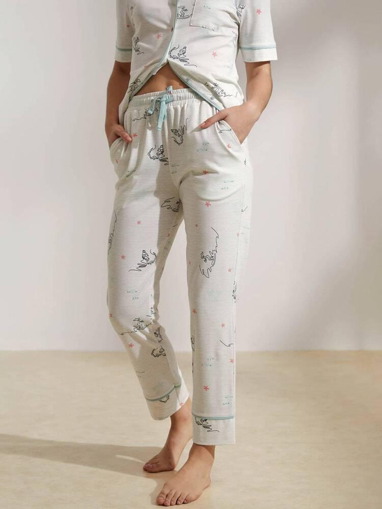 Піжама Hays 36236-TKM24B-001-113B жіноча M Кремовий - фото 4 Піжама Hays 36236-TKM24B-001-113B жіноча M Кремовий - фото 4