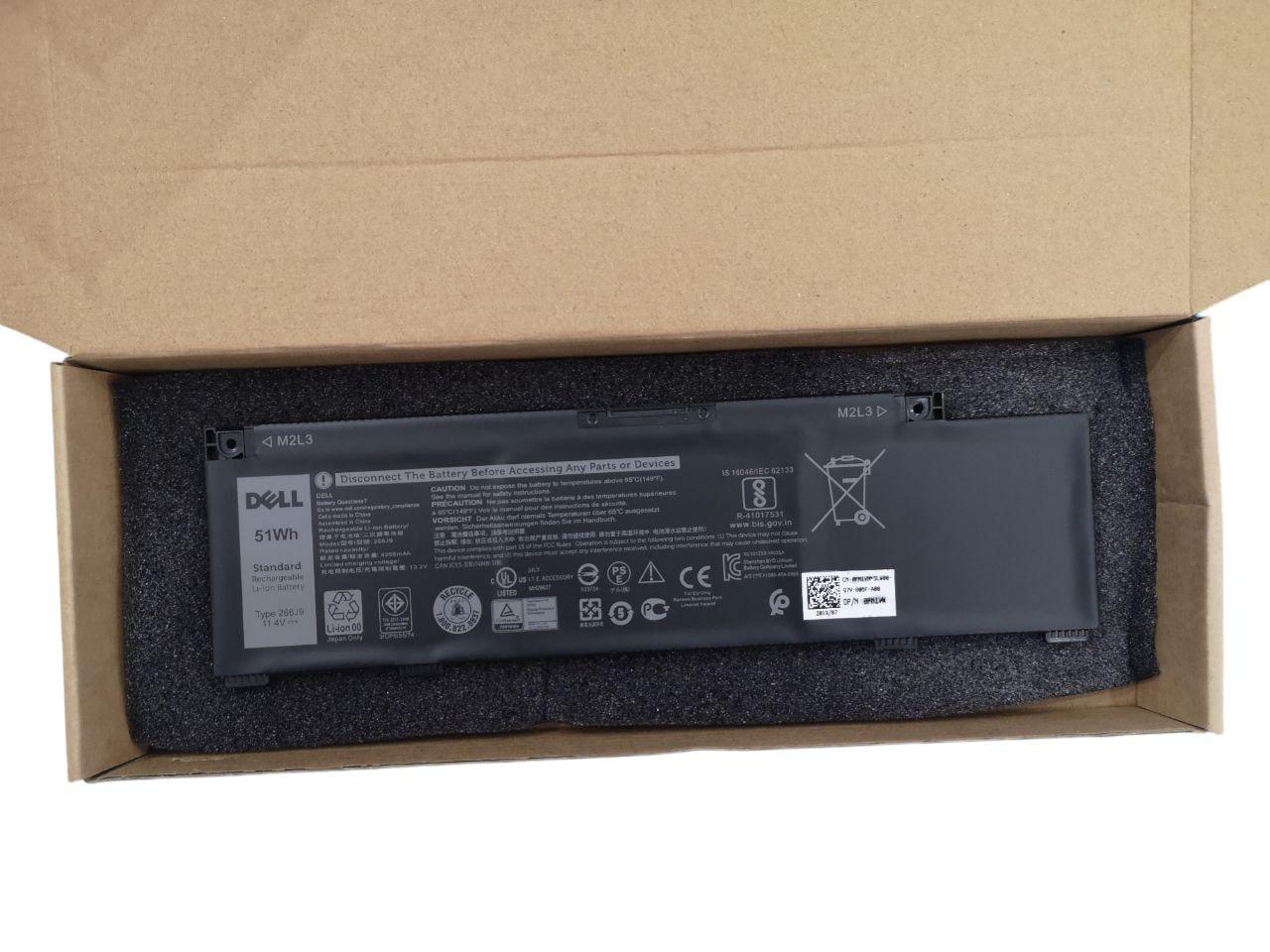 Акумулятор для Dell G3/G5 5587/5590 Ins15PR-1545W/1548BR/266J9 4255 mAh 51Wh