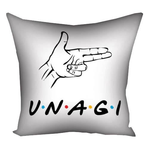 Декоративна подушка з принтом UNAGI 50x50 см (5P_DR010)