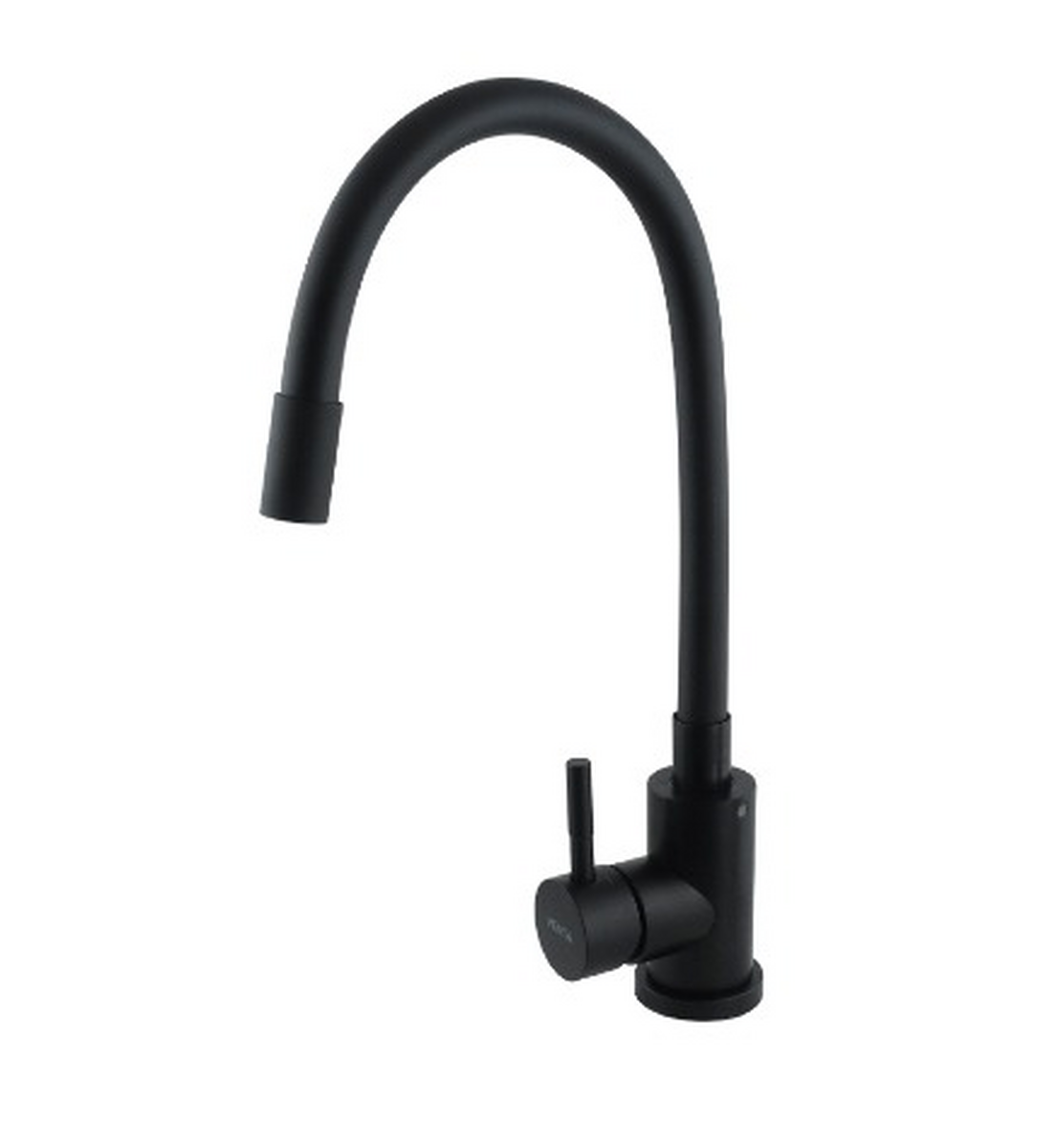 Кран для кухни с гибким изливом Rizo Черный (82006)