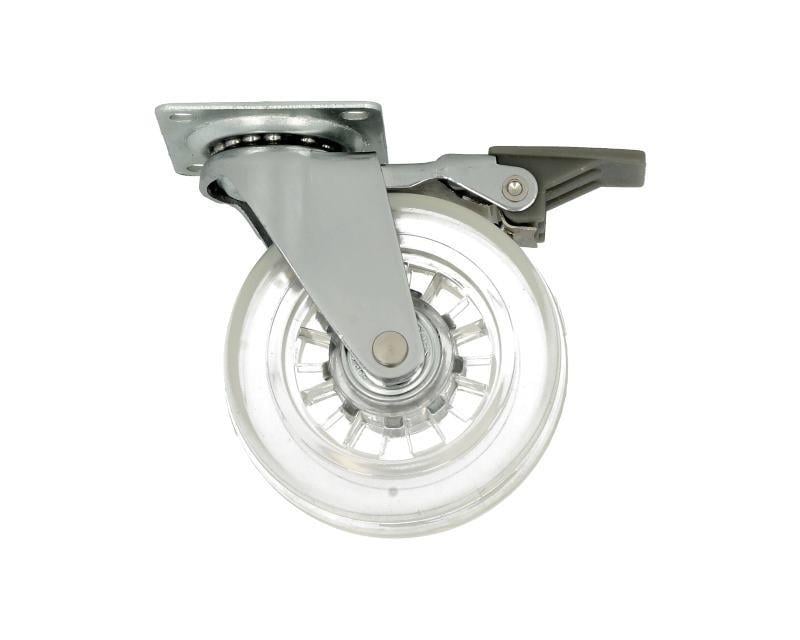 Ролик Sigma со стопором силиконовый D 75 мм Прозрачный (29666368)