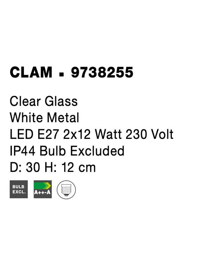 Светильник Nova Luce Clam (9738255) - фото 6 Светильник Nova Luce Clam (9738255) - фото 6