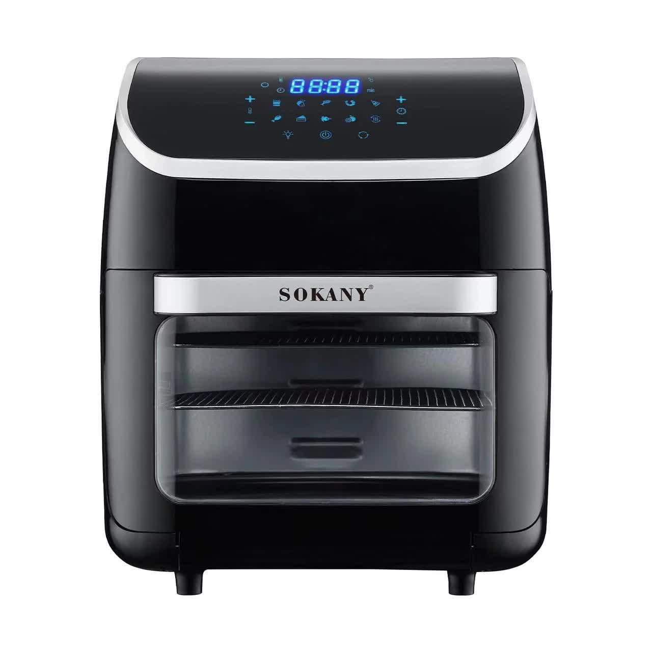 Мультипечь-аэрофритюрница Sokany 12 л 2500 Вт (SK-ZG-8039/12)