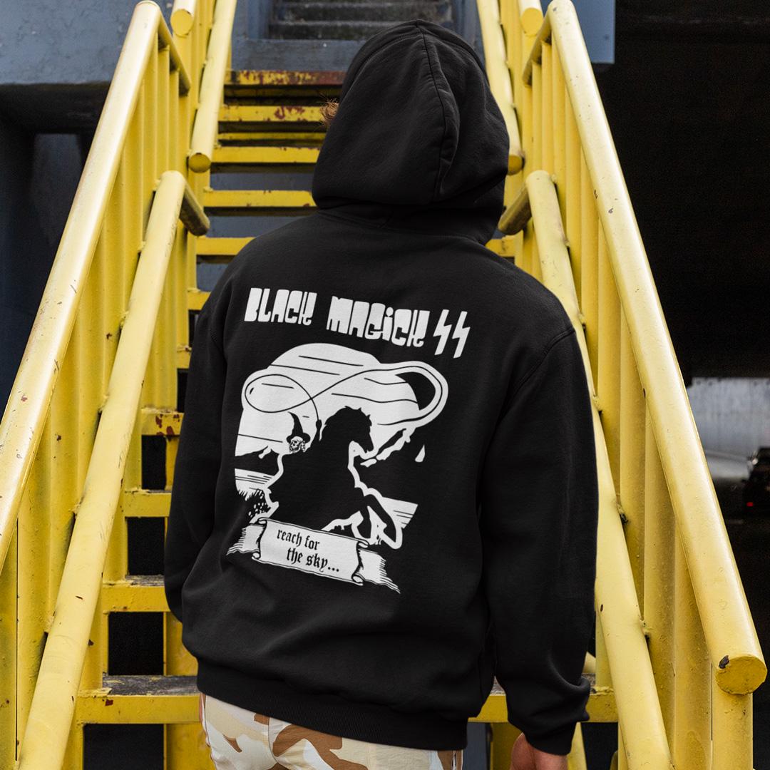 ᐉ Худи флисовый унисекс Black Magick SS Reach For The Sky 2XL