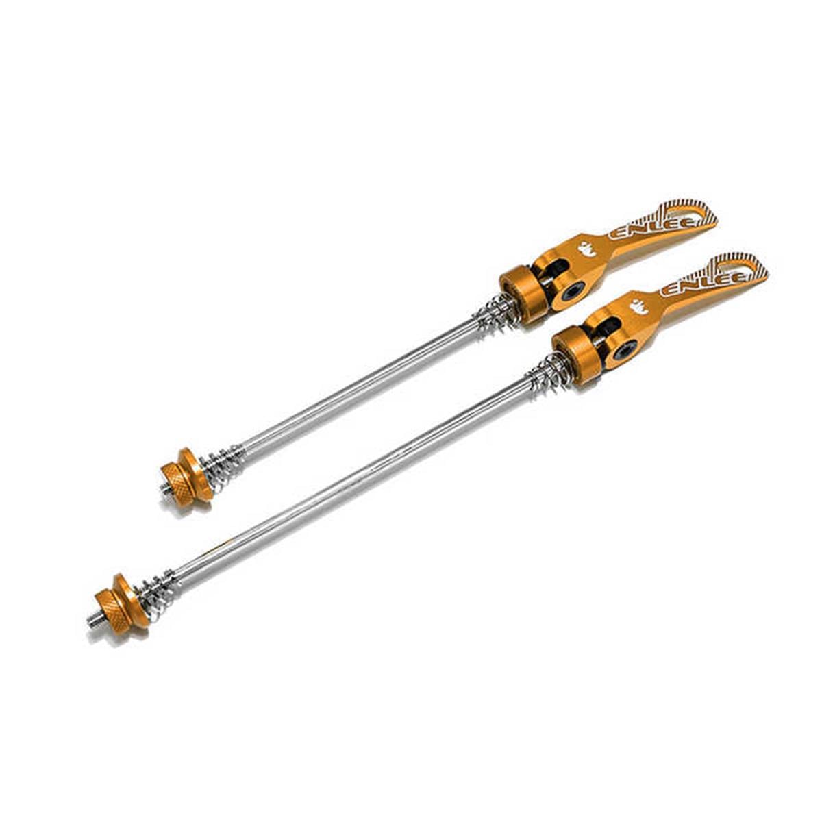 Набор эксцентриков велосипедных ENLEE Quick Release E-01 Axle Золотой (3270)
