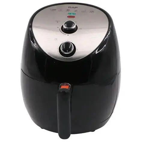 Аэрофритюрница RAF R 5285 1500 Вт с антипригарным покрытием и термостойкой ручкой 6,8 л Черный (opt-14498) Аэрофритюрница RAF R 5285 1500 Вт с антипригарным покрытием и термостойкой ручкой 6,8 л Черный (opt-14498)