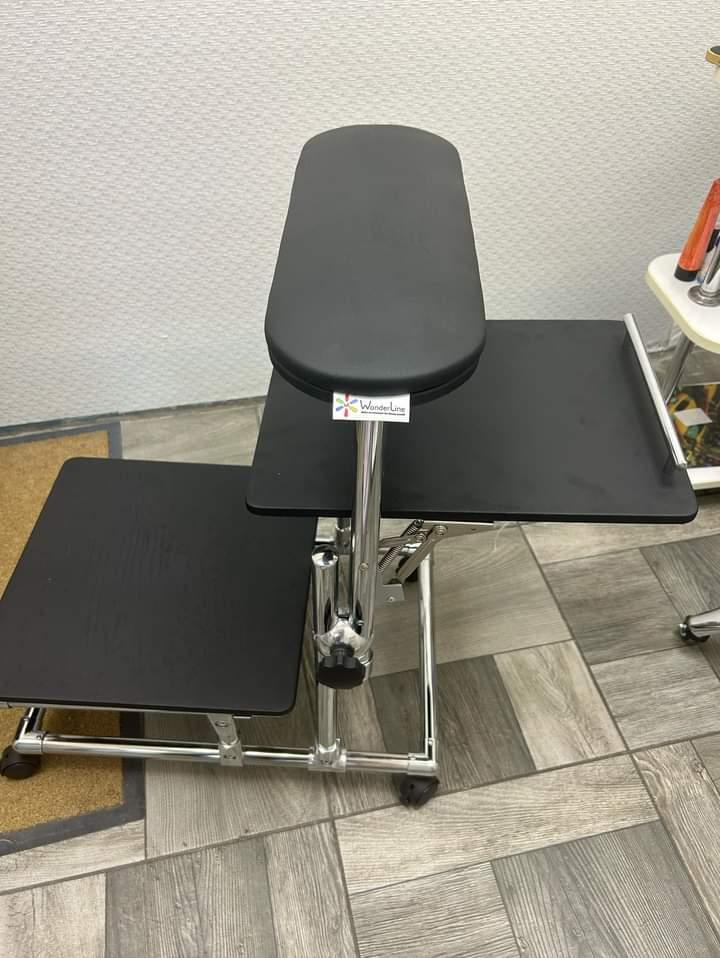 Подставка для педикюра TERTIO 2в1 с полкой Черный - фото 2