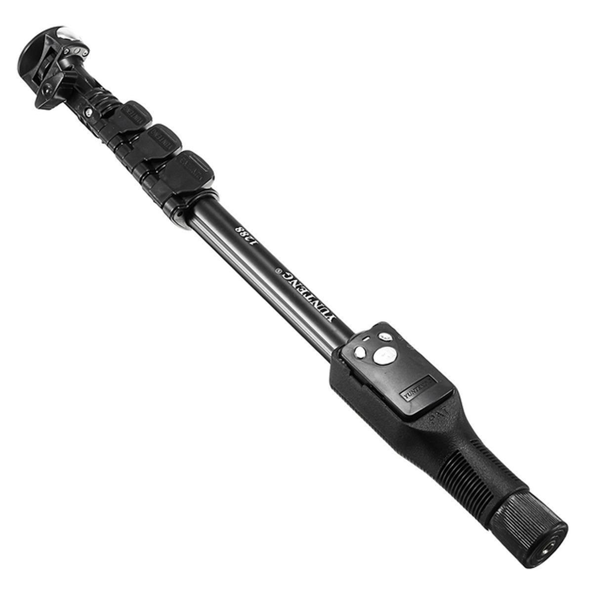 Монопод-штатив Yunteng YT-1288 Pro телескопический со съемной кнопкой 125 см Black (YT 1288) - фото 3 Монопод-штатив Yunteng YT-1288 Pro телескопический со съемной кнопкой 125 см Black (YT 1288) - фото 3