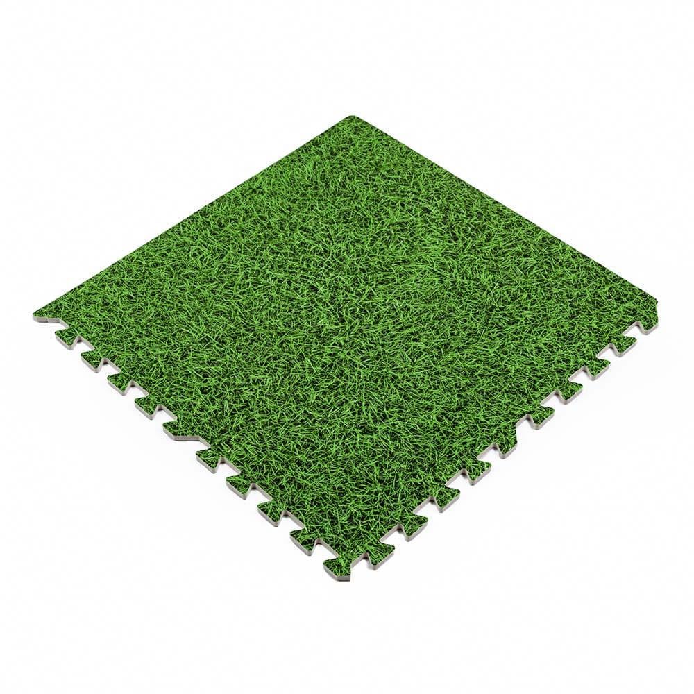 Гумове покриття Зелена трава 600x600x10 мм (SW-00000153) - фото 1
