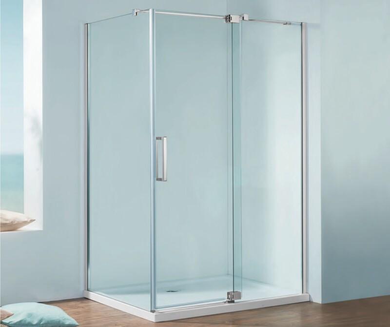 Душевая кабина без поддона KOER SR SC02-120x90x200-TR-01 прозрачное стекло Easy Clean 8 мм Хром (KR5354) - фото 5 Душевая кабина без поддона KOER SR SC02-120x90x200-TR-01 прозрачное стекло Easy Clean 8 мм Хром (KR5354) - фото 5