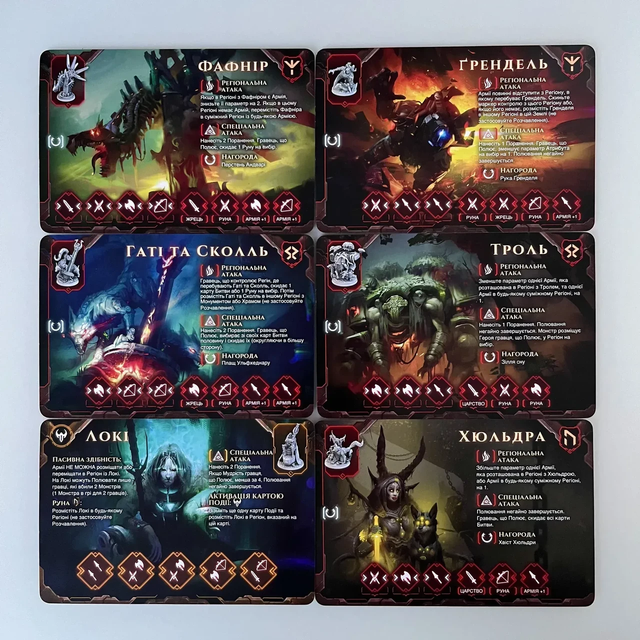 Настільна гра Володарі Рагнароку (2690136815) - фото 6 Настільна гра Володарі Рагнароку (2690136815) - фото 6