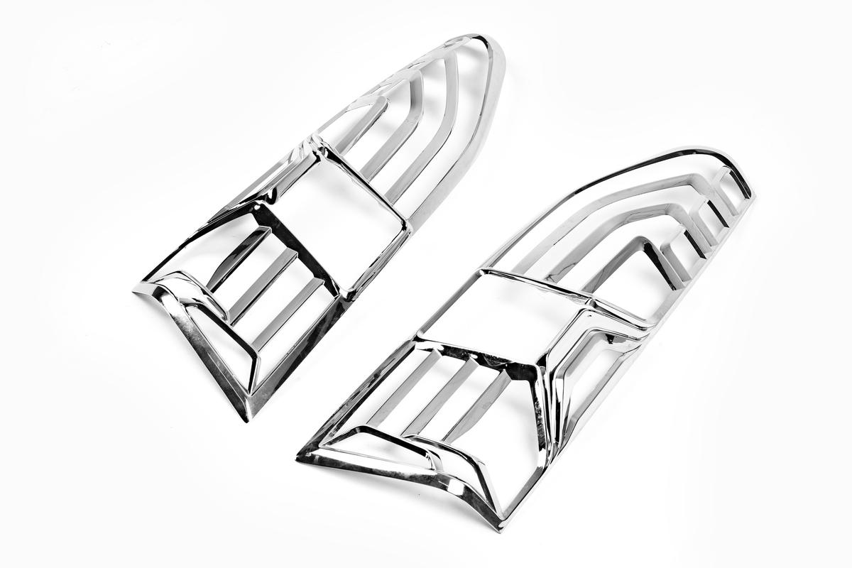 Накладки на стопы Carmos для Peugeot Partner/Rifter 2019- гг. abs-пластик Хром Накладки на стопы Carmos для Peugeot Partner/Rifter 2019- гг. abs-пластик Хром