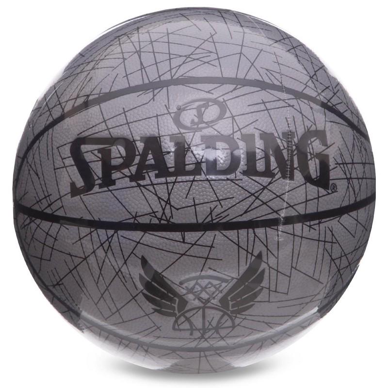 М'яч баскетбольний Zelart SPALDING TREND LINES 76911Y №7 Сірий (DR006106) - фото 7 М'яч баскетбольний Zelart SPALDING TREND LINES 76911Y №7 Сірий (DR006106) - фото 7