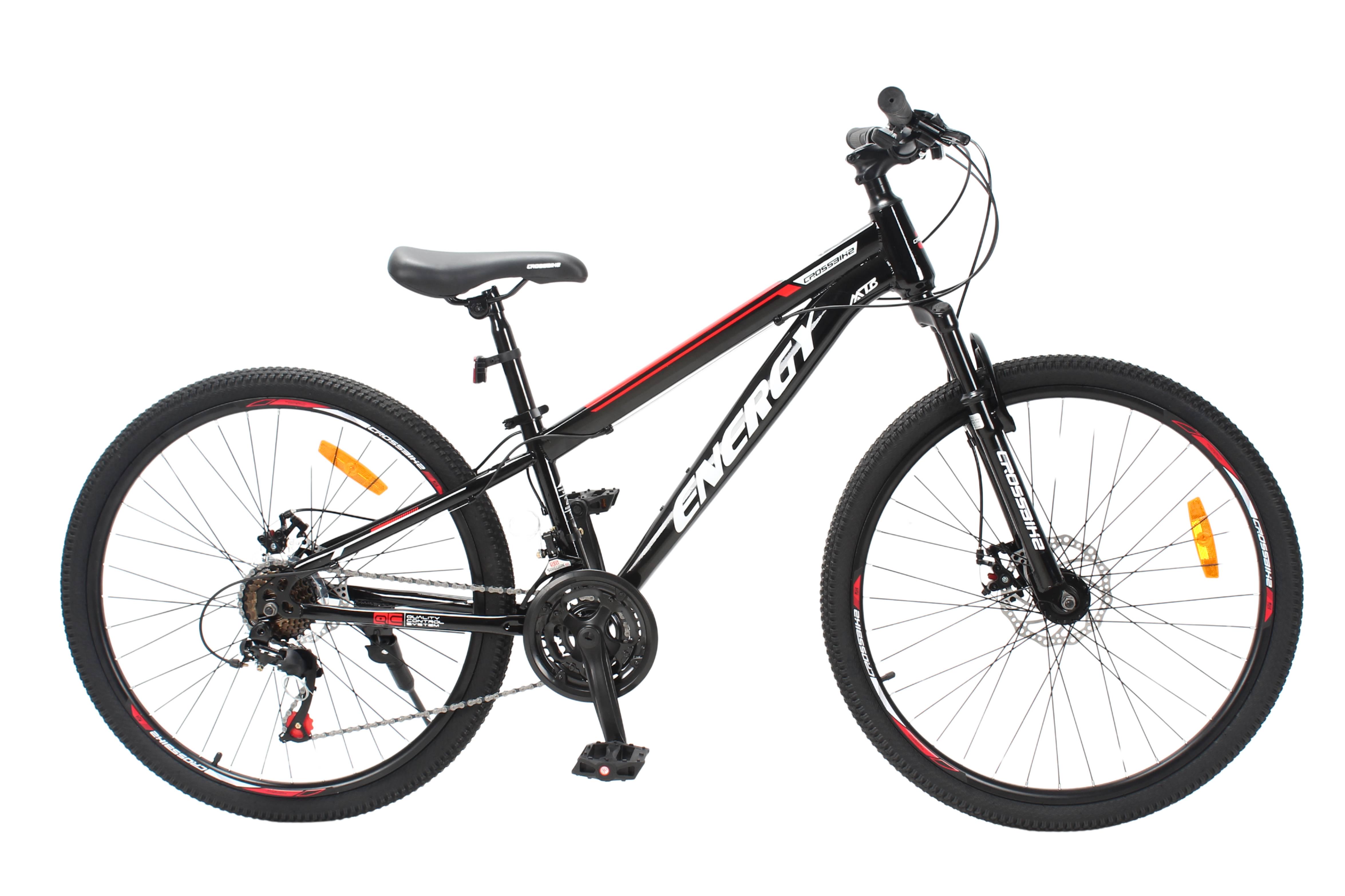 Велосипед CrossBike Energy 26" 13" Черно-красный