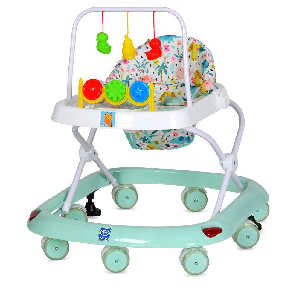 Дитячі ходунки Bambi M 0541C-10 Бірюзовий Дитячі ходунки Bambi M 0541C-10 Бірюзовий