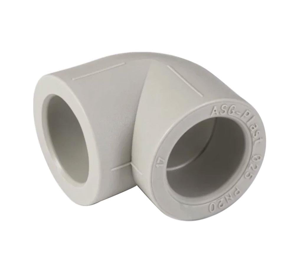 Коліно ASG Plast 40х90° (AKD5619)