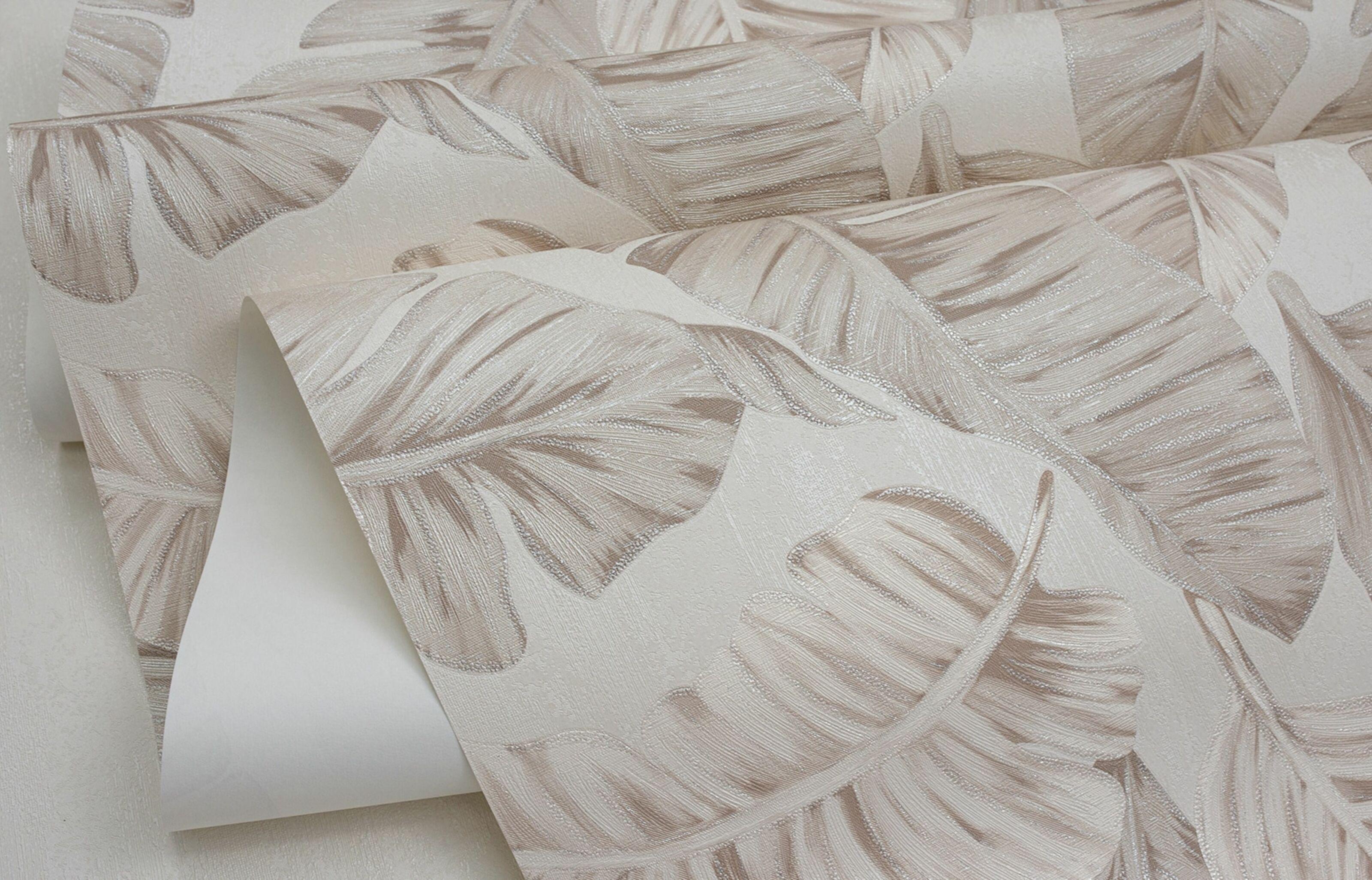 Обои флизелиновые SINTRA Sumatra 445419 винил горячего тиснения 1,06х10,05 м Бежевый