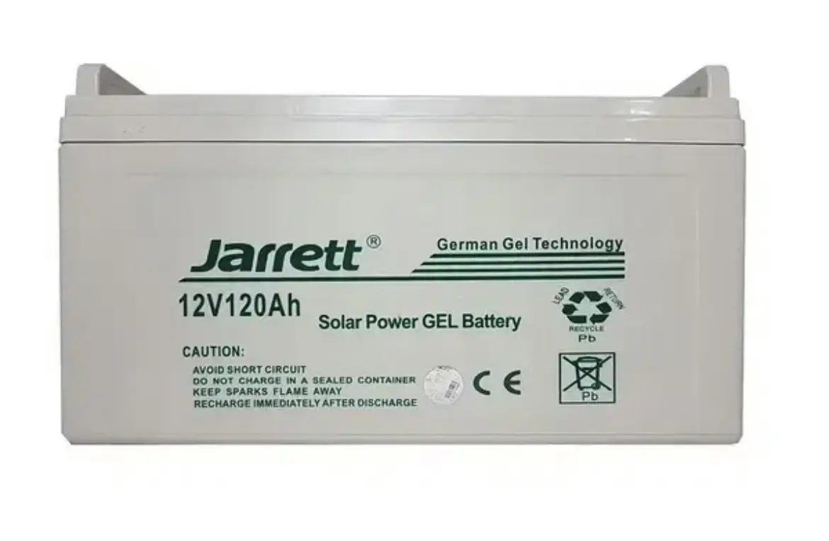 Батарея аккумуляторная для солнечных панелей Jarrett GEL Battery 120 Ah 12V - фото 1