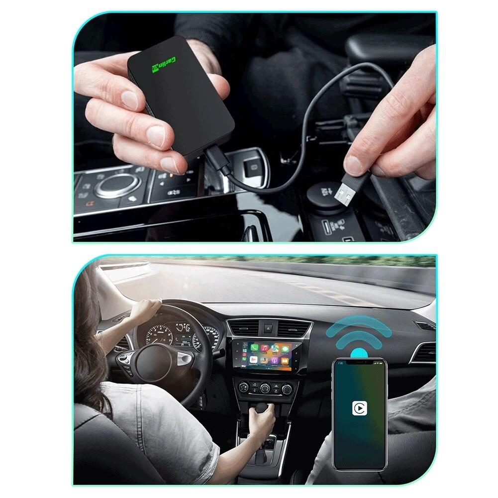 Адаптер CarlinKit 5,0 2 AIR Apple CarPlay/Android Auto Черный - фото 9