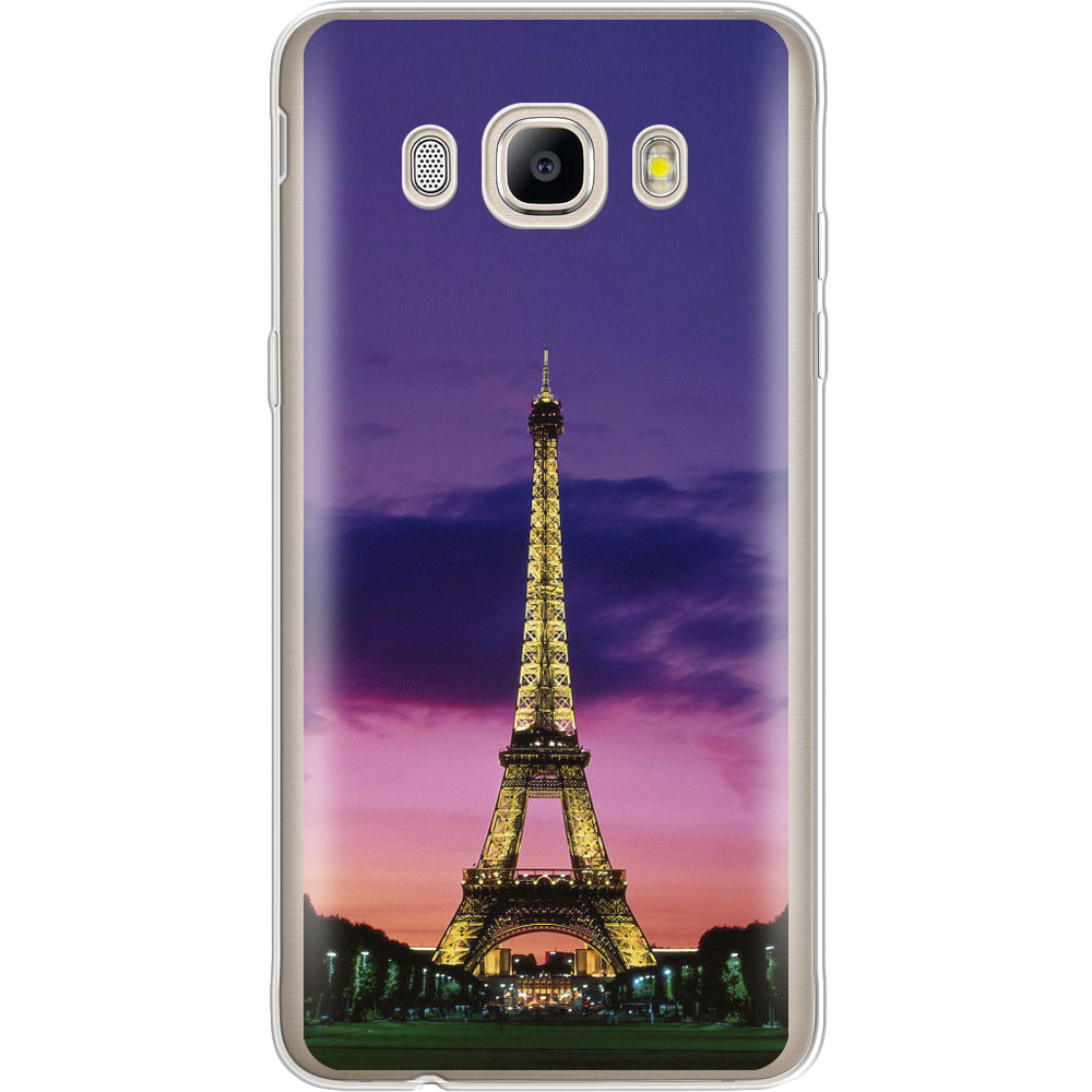 Чехол BoxFace Samsung J510 Galaxy J5 2016 Полночь в Париже Прозрачный силикон (25137-up964-25137)