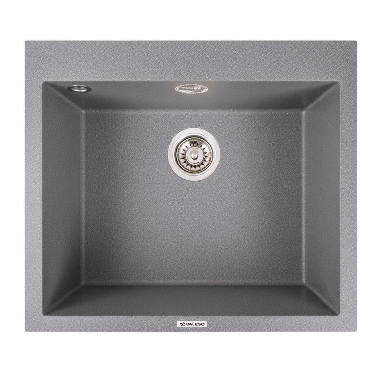 Мойка кухонная гранитная Valeso 5750 DAVINA Серый муссон