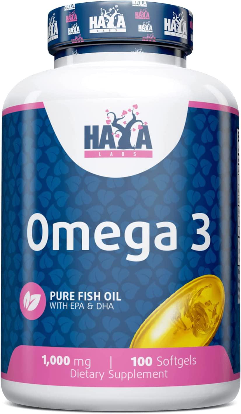 ᐉ Омега-3 Haya Labs 1000 мг 100 капсул (00000036400) • Купить в Киеве ...