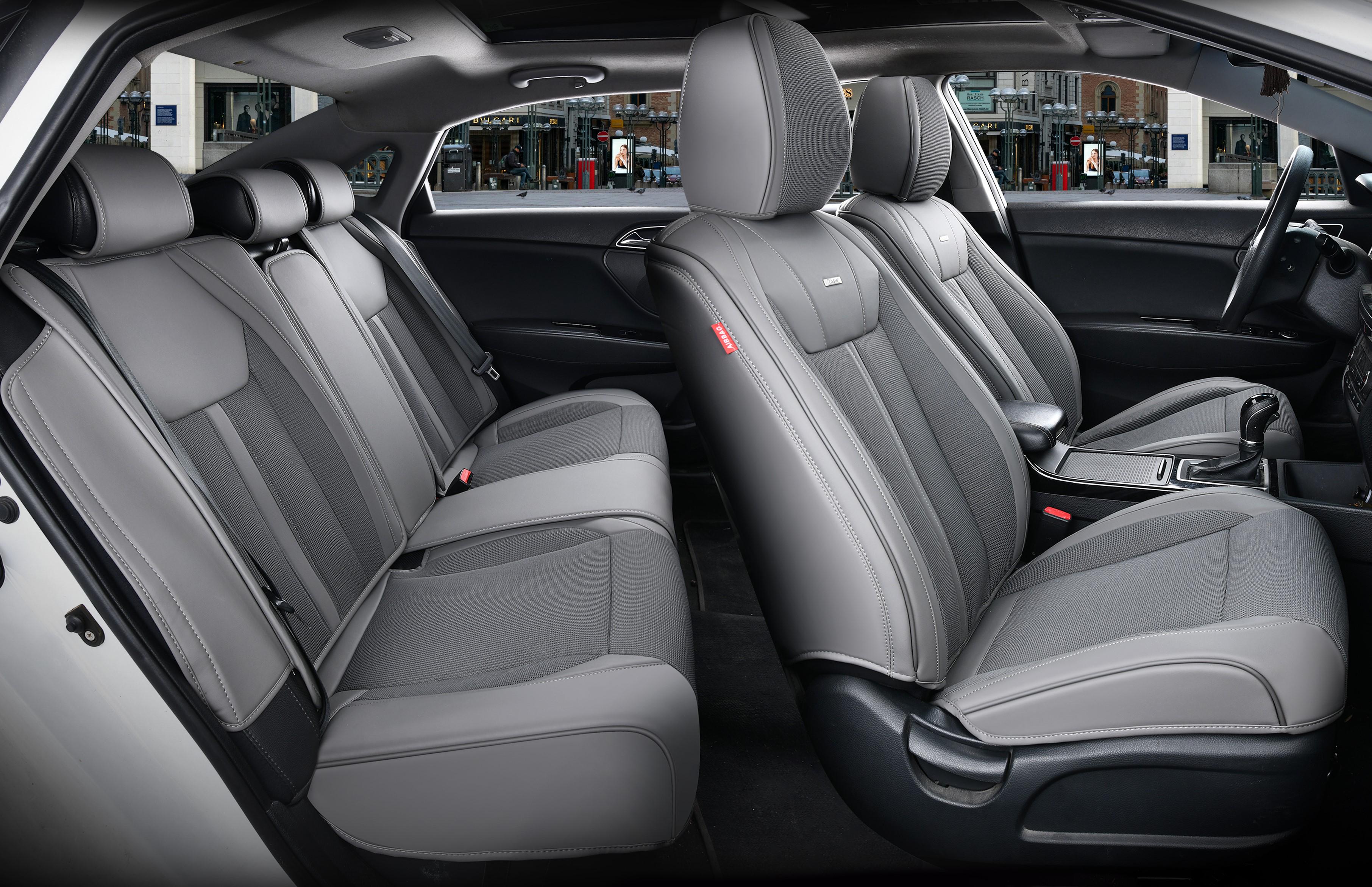 Чехлы на автомобильные сиденья Elegant EL 700 173 Portofino 5D полный комплект Серый (112291)