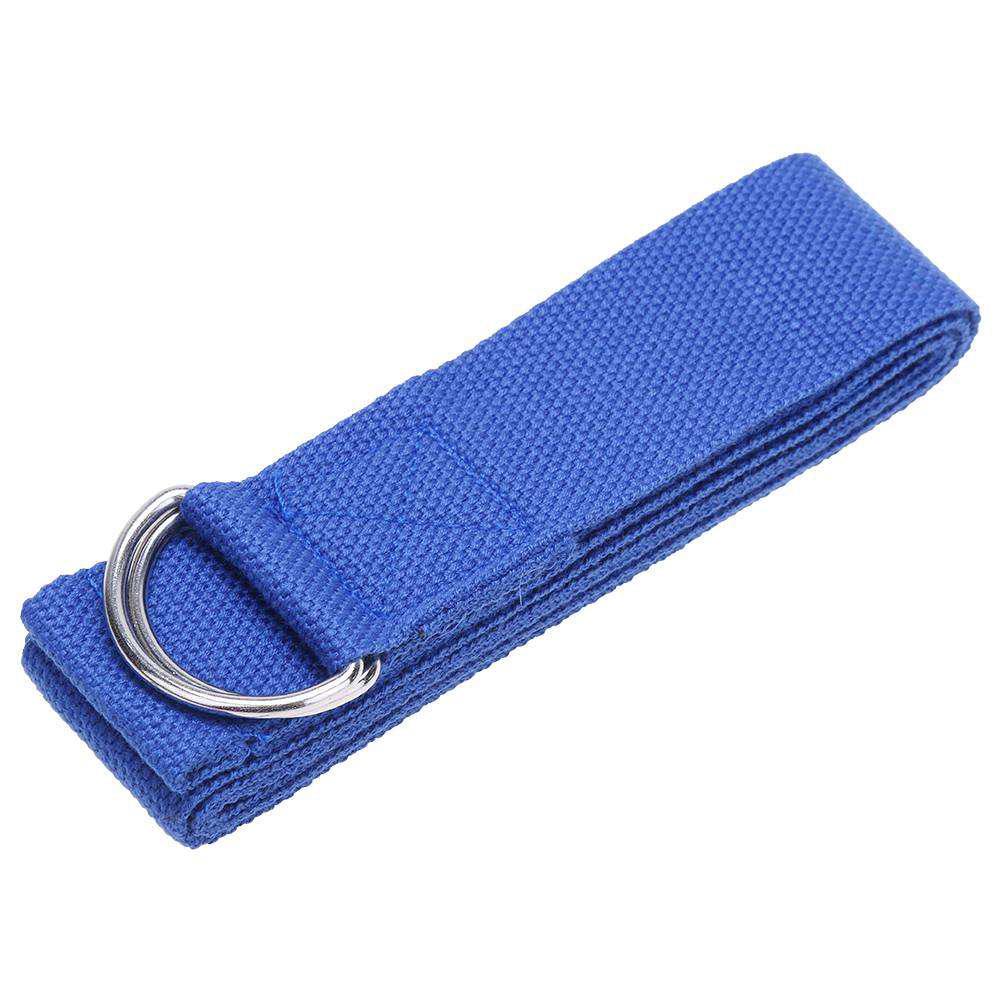 Ремень для йоги EasyFit Yoga Strap 183 см Синий (EFYGS183-BL) - фото 2