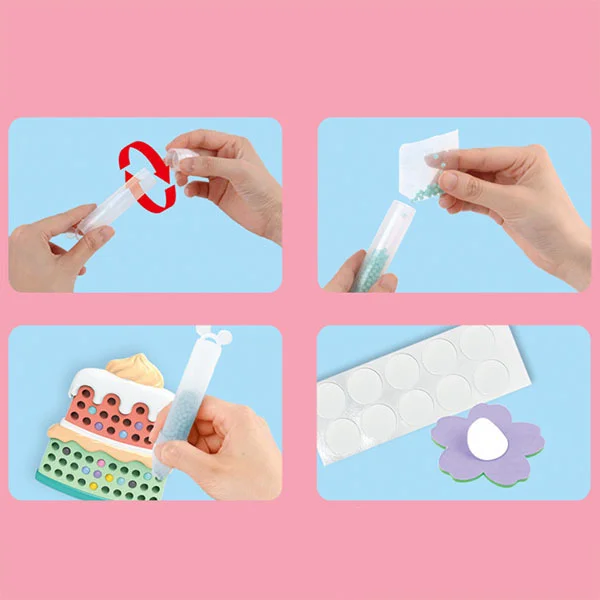 Набор для творчества 5 шаблонов-украшений J00136 13х11,5х3,5 см - фото 5