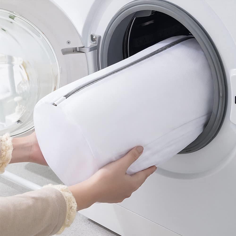 Чохол на блискавці для прання взуття 1 шт. Білий - фото 2