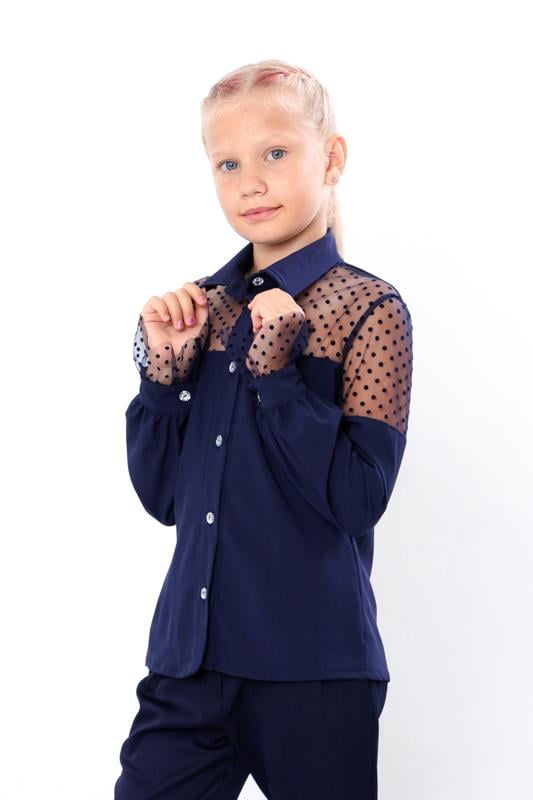 Блуза для дівчинки Носи своє 140 см Синій (6294-066)