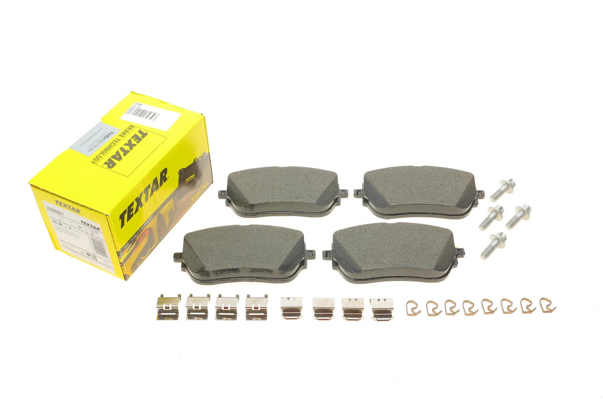 Колодки тормозные передние TEXTAR MB A-class W177/B-class W247 18- CBI (2298801 TEXTAR)