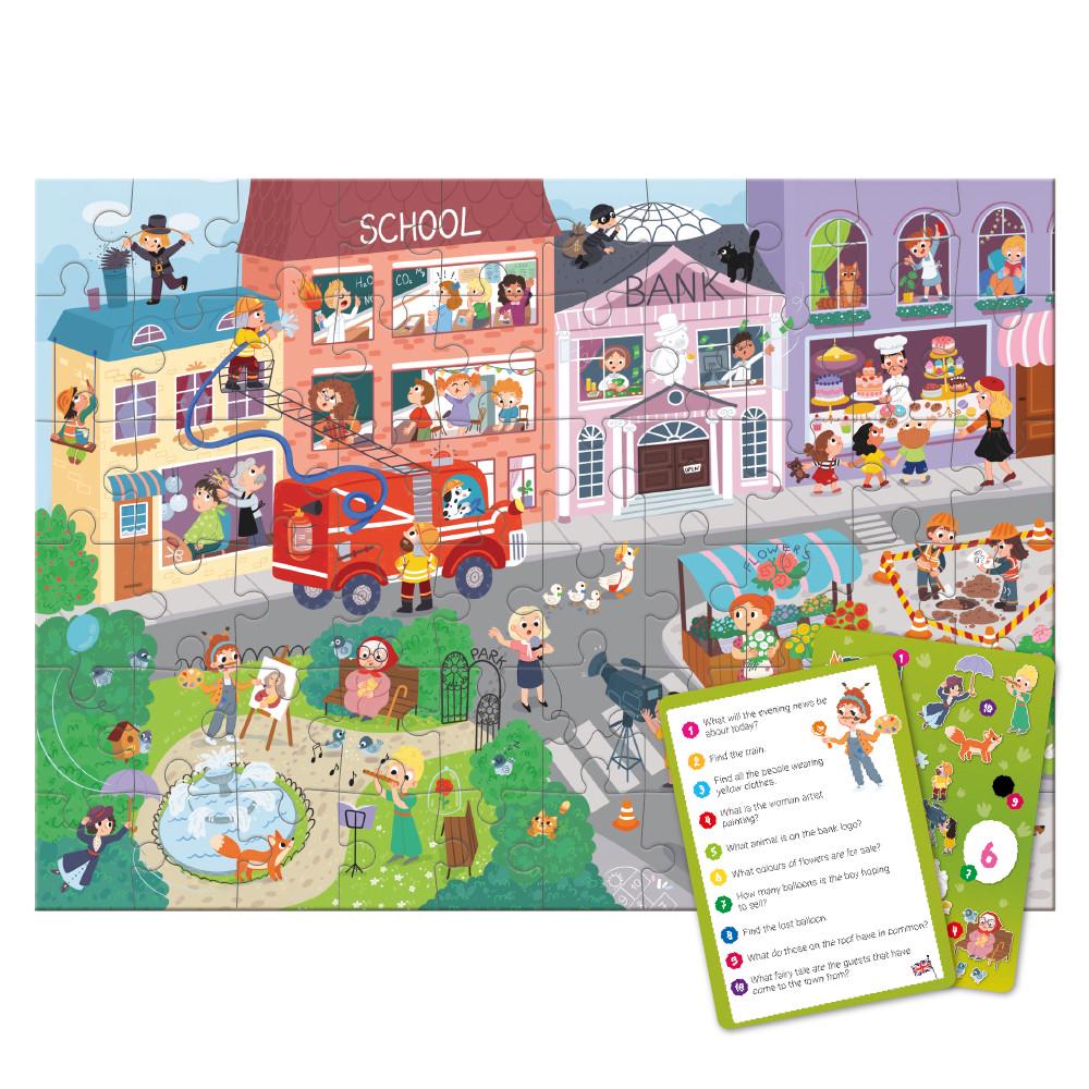 Віммельпазл DoDo Містечко професій 60 шт. (300662) - фото 3