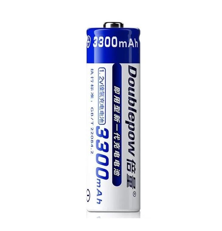 Акумулятори AA пальчикові Doublepow Ni-Mh 3300 mAh 1 шт.