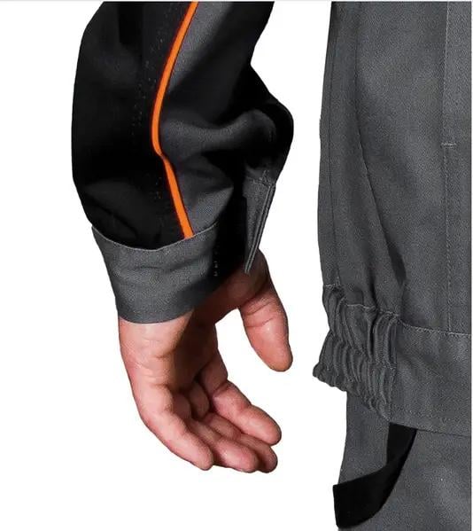 Костюм робочий ПРОМАЙСТЕР куртка та напівкомбінезон р. 58 Темно-сірий (26330195) - фото 4 Костюм робочий ПРОМАЙСТЕР куртка та напівкомбінезон р. 58 Темно-сірий (26330195) - фото 4