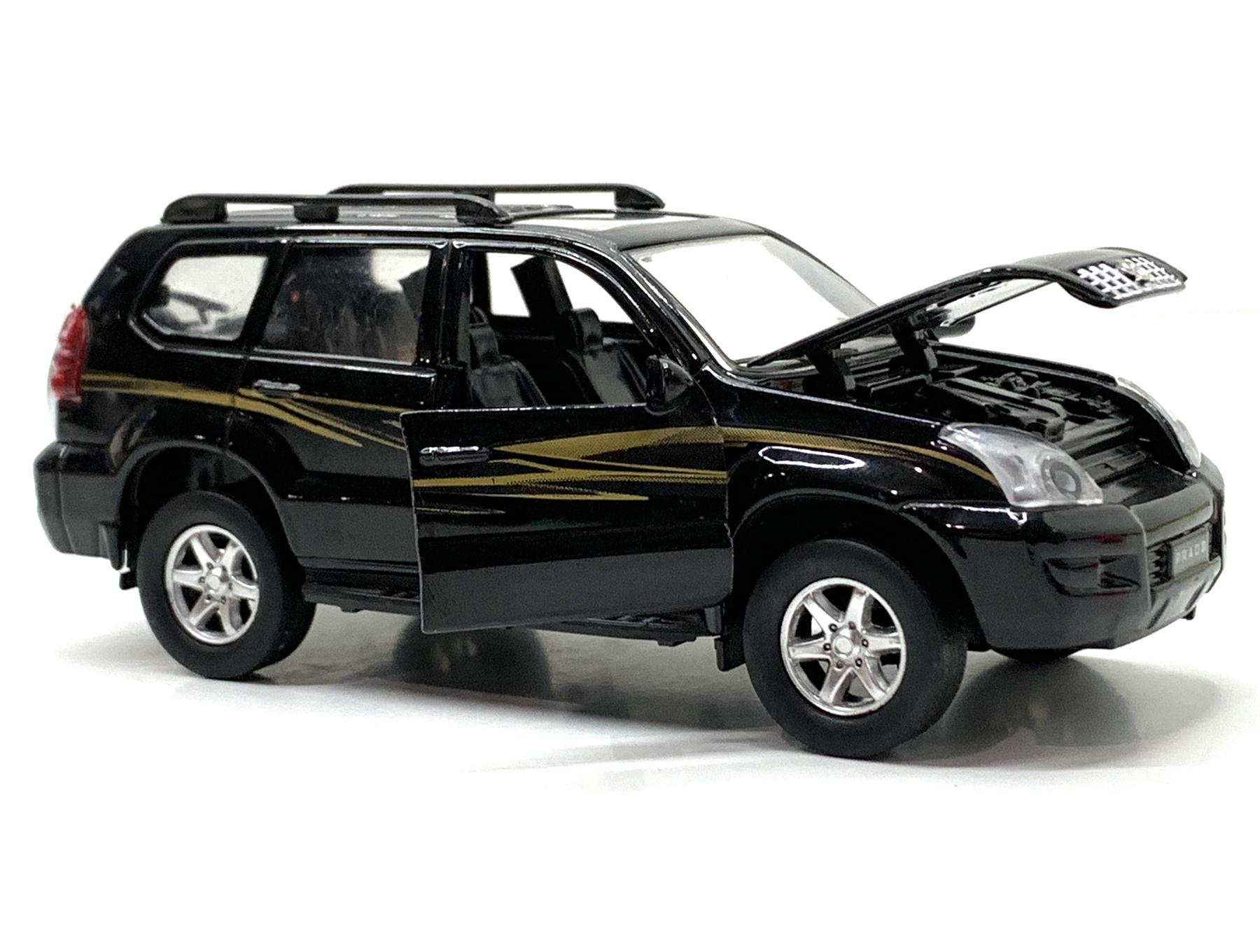 Машина Автосвит Toyota Prado инерционная 1:32 Черный (AS-2697) - фото 7