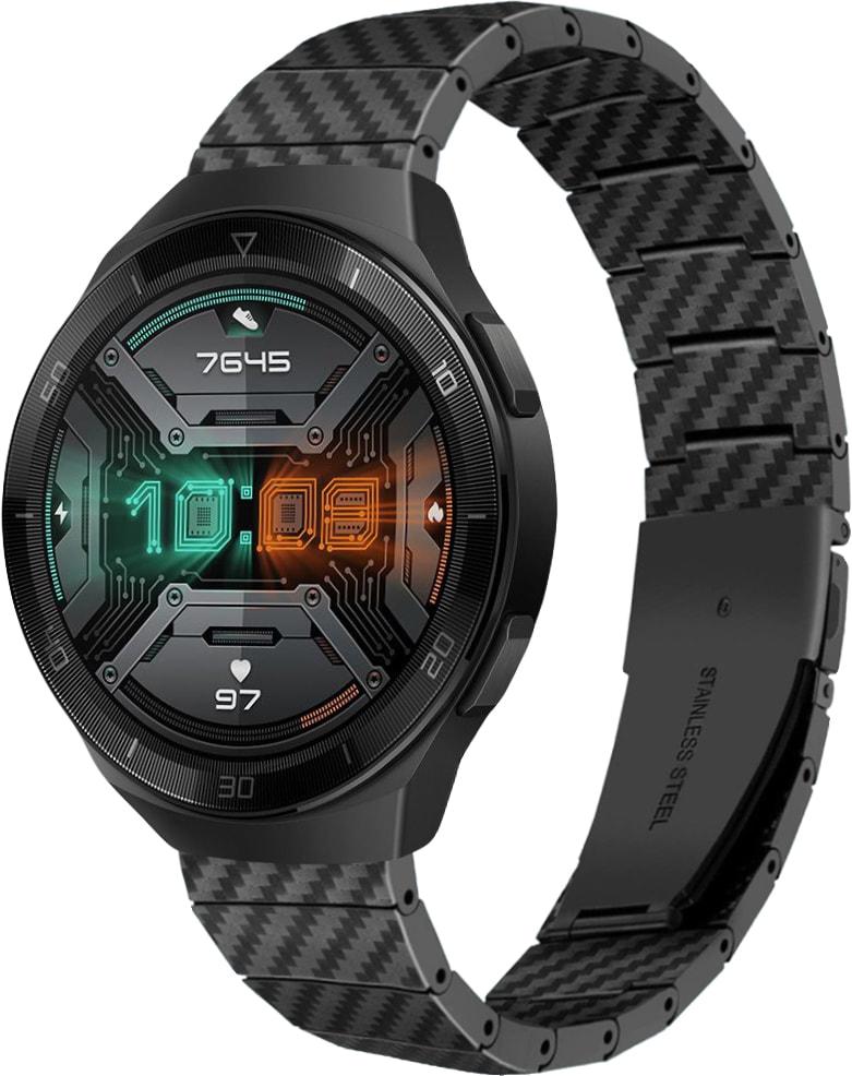 Ремешок Armrok для Huawei Watch GT2e 46 мм Black (31671-2B)