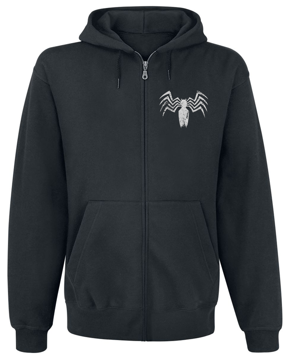 Толстовка з блискавкою Venom Cartoon XL Чорний (20933) Толстовка з блискавкою Venom Cartoon XL Чорний (20933)