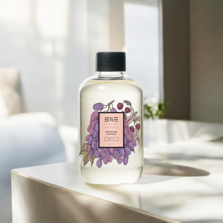 Рефил Esse Home Виноград Малина 5 палочек 200 мл (2422877554)